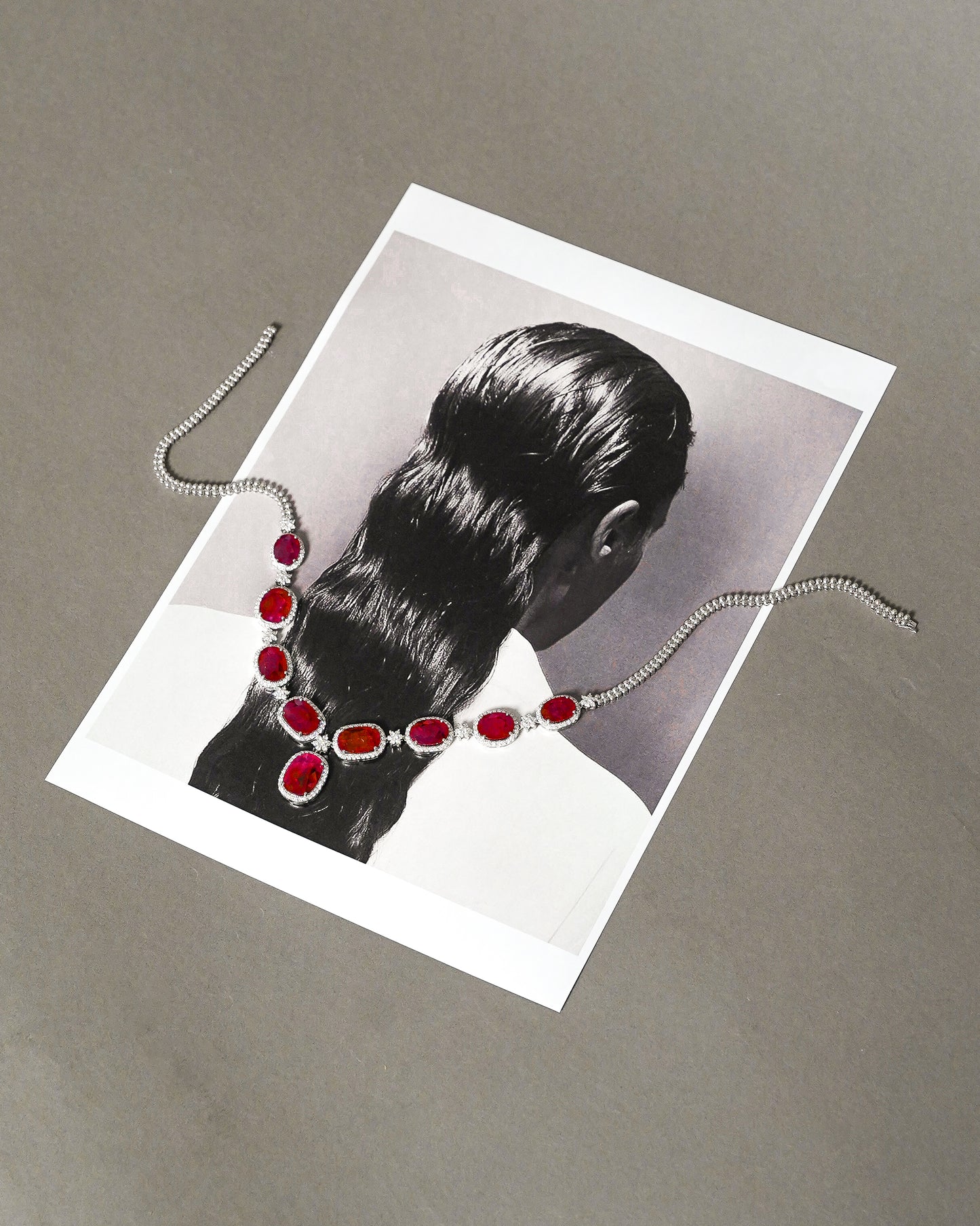 Ruby Love Necklace